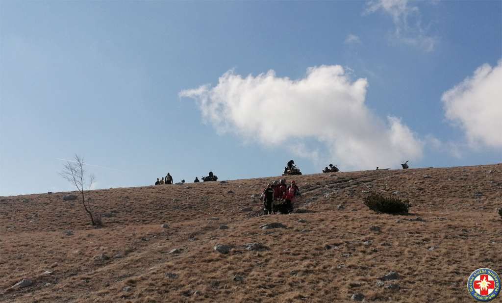 GSS-ovci iz Širokog Brijega spašavali mladića nakon pada s motora na Čabulji: Višestruki prelom noge GSS-ovci iz Širokog Brijega spašavali mladića nakon pada s motora na Čabulji: Višestruki prelom noge