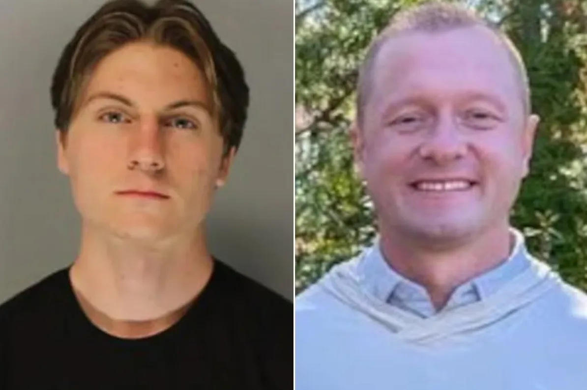 Dvije fotografije osoba: lijeva je poternica mladića, desna je fotografija muškarca koji se smiješi.