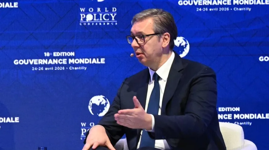 Aleksandar Vučić govori na Svjetskoj konferenciji o politici (World Policy Conference)