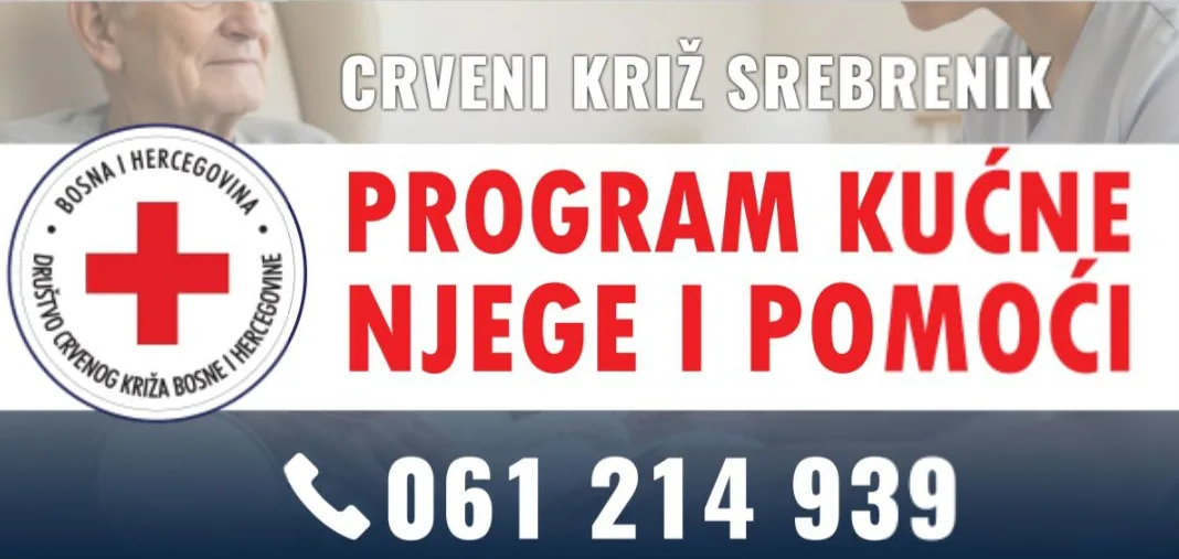 Crveni krst Srebrenik: Program kućne njege i pomoći