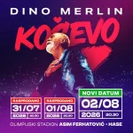 Dino Merlin ruši rekorde: Potvrđen i treći koncert na Koševu, ulaznice u prodaji od 20. aprila