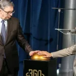 Vučić i Alabbar otvorili vidikovac na Kuli Beograd