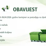 Gračanica: Besplatni odvoz krupnog otpada od 27. marta, JP “Komus” i grad pozivaju građane na proljetno čišćenje