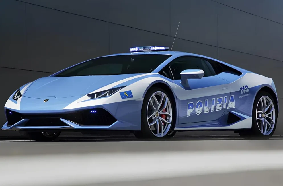 Lamborghini Huracan u policijskim bojama