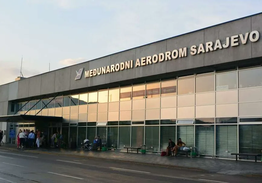 Ulaz u Međunarodni aerodrom Sarajevo