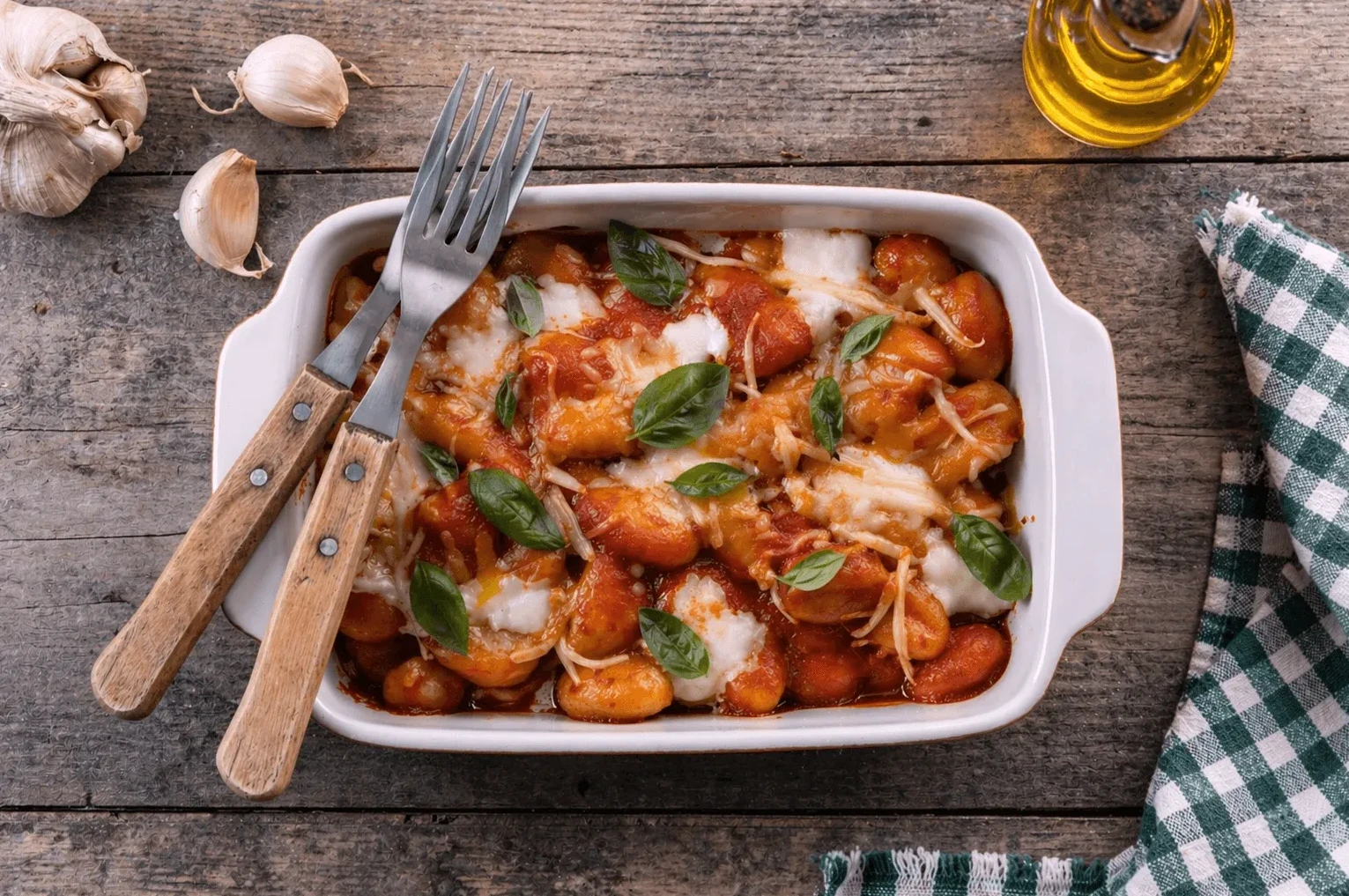 njoke u sosu sa sirom i bosiljkom