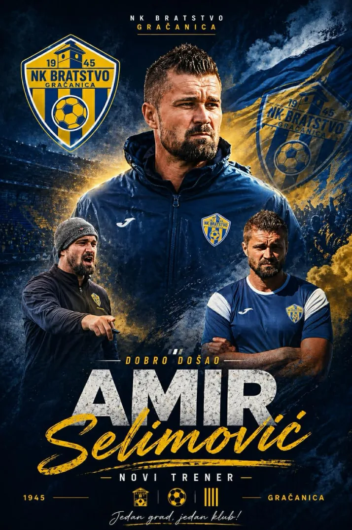 Amir Selimović novi šef stručnog štaba Bratstva