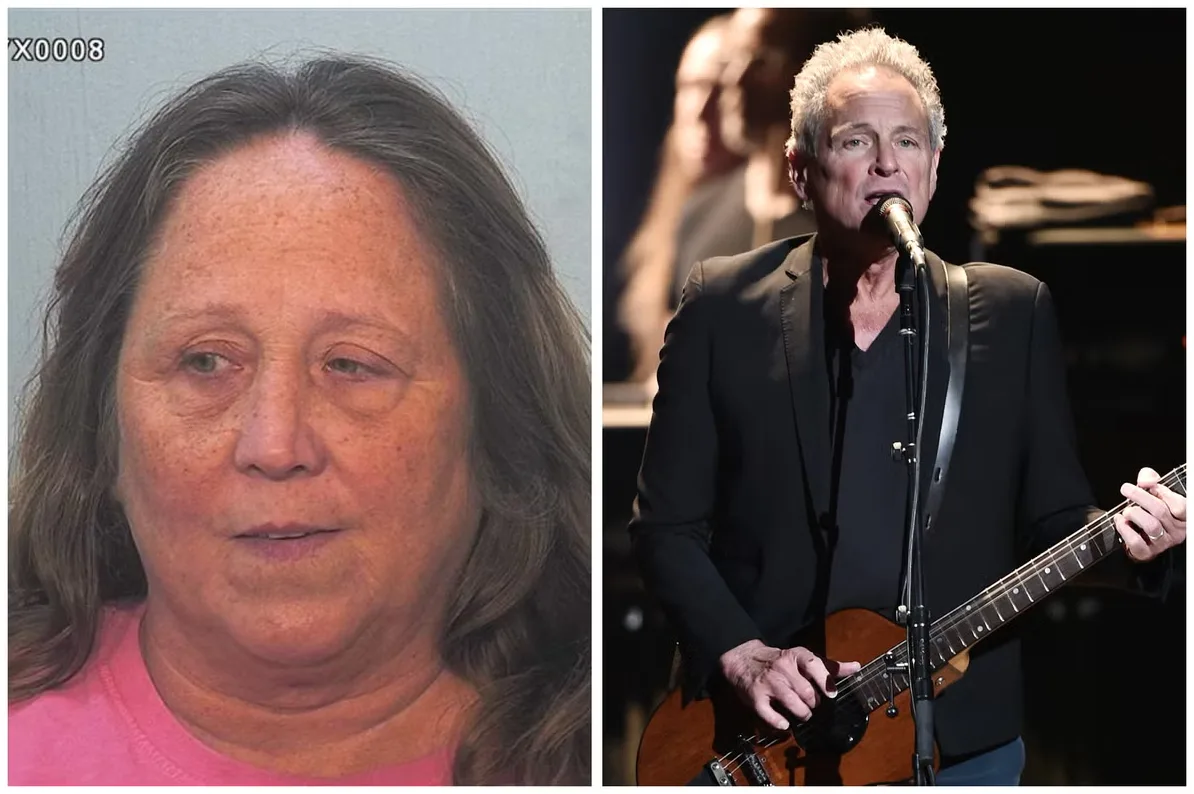 Poređenje fotografija, jedna je slika pritvorenika, a druga je fotografija muzičara Lindseyja Buckingham-a