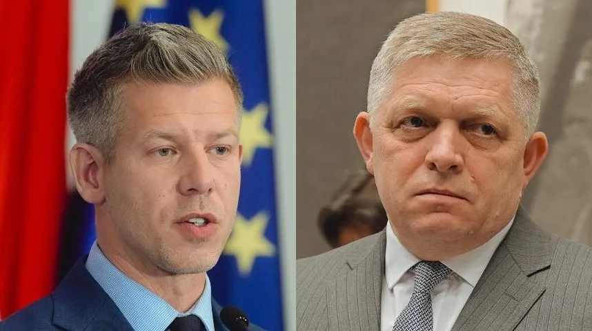Robert Fico i Kristian Parme, političari iz Slovačke