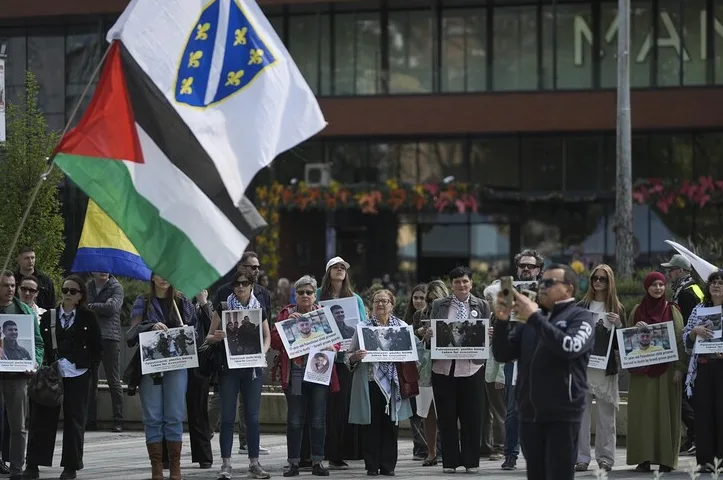 Solidarnost sa Palestinom: U Sarajevu okupljeni traže zaštitu za više od 9.600 zatvorenika u Izraelu