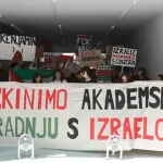 Protest ispred fakulteta: Studenti protiv gostovanja Netanyahua