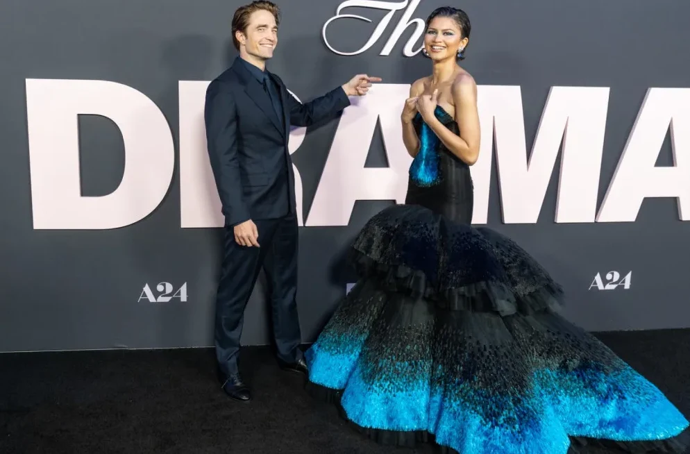 Robert Pattinson i Zendaya na premijeri filma