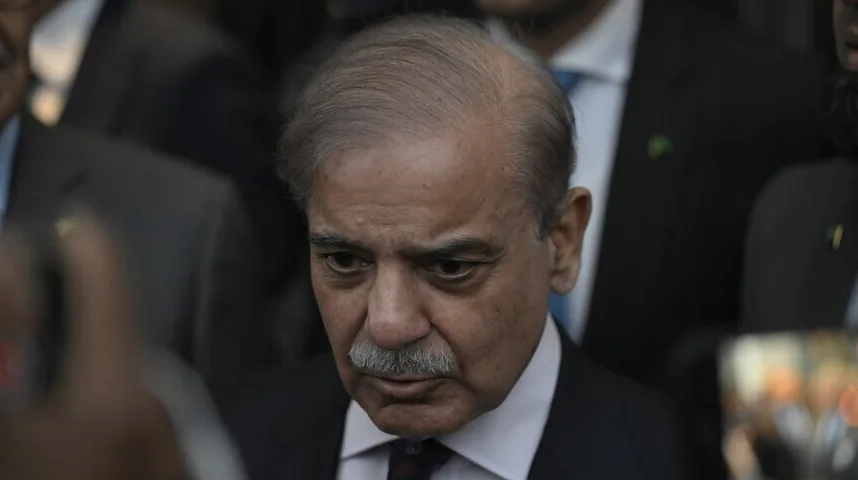 Portret Shehbaza Sharif, lidera Pakistanske muslimanske lige-Nawaz