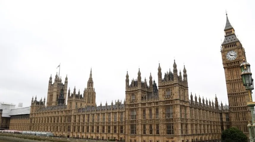 Westminster palata s Big Benom u Londonu, Ujedinjeno Kraljevstvo.