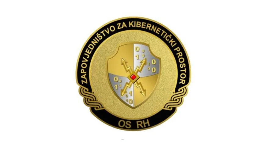 Grb Zapovjedništva za kibernetički prostor Oružanih snaga Republike Hrvatske