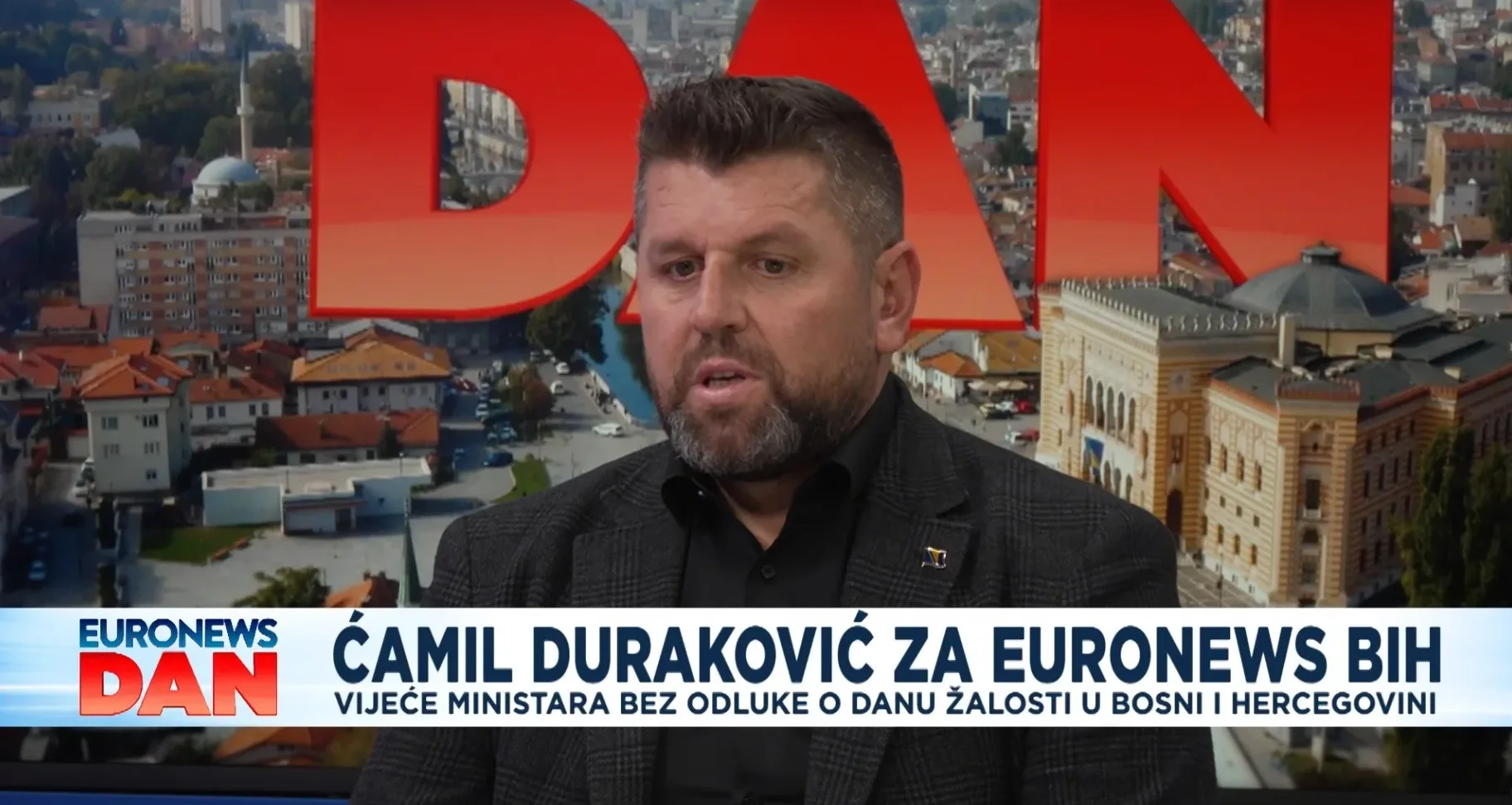 Ćamil Duraković gostuje na Euronews BiH.