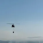 Požar u Jablanici: Helikopteri OSBiH na terenu, Helez odobrio intervenciju