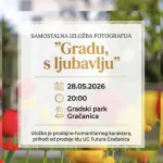 U Gračanici se otvara izložba pod otvorenim nebom: Emina Bukvić prikazuje ljubav prema gradu