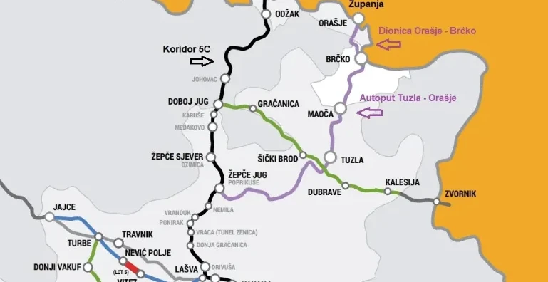 Milijarda maraka za autoput: Počinje otkup zemljišta za dionicu Tuzla – Orašje