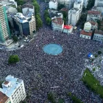 Sukob brojki na beogradskim protestima: Policija tvrdi 34.300, arhiva viđi 100.000
