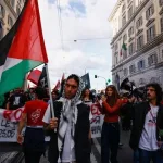 Masovan protest u Atini: Hiljade izašlo na ulice u znak podrške Palestini