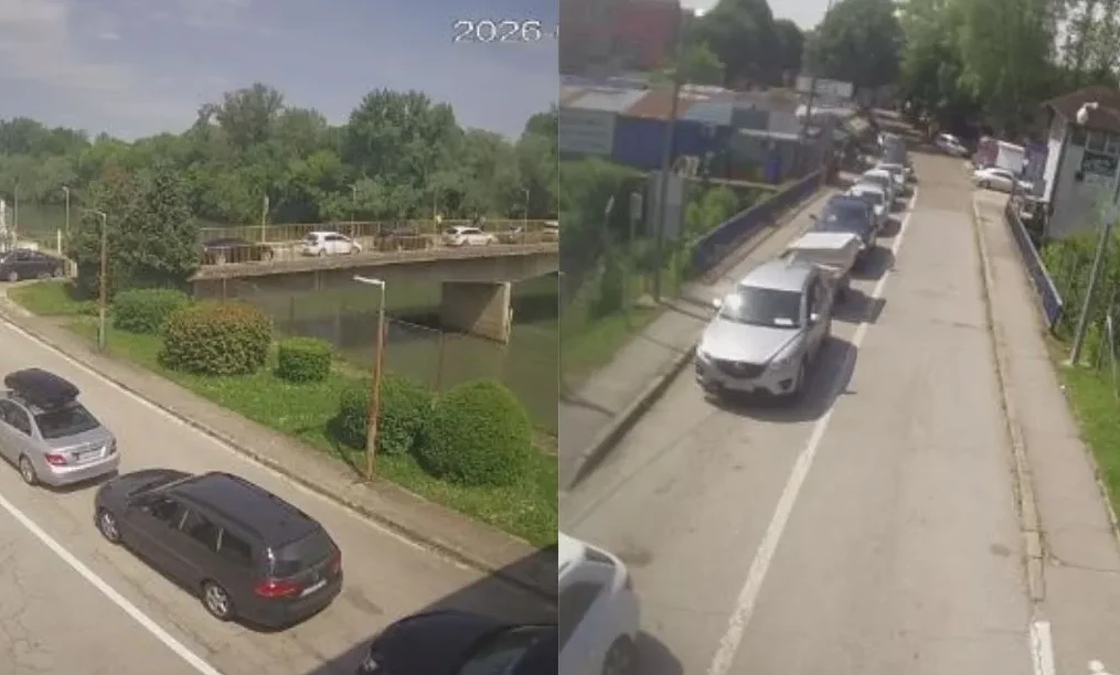 Gužve na graničnim prelazima nakon zatvaranja mosta u Gradišci