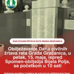 Gračanica obilježava Dan civilnih žrtava rata: Program i detalji