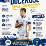 Amar Dedić u Orahovici: Dobrodošlica i aukcija dresa za humanitarne svrhe