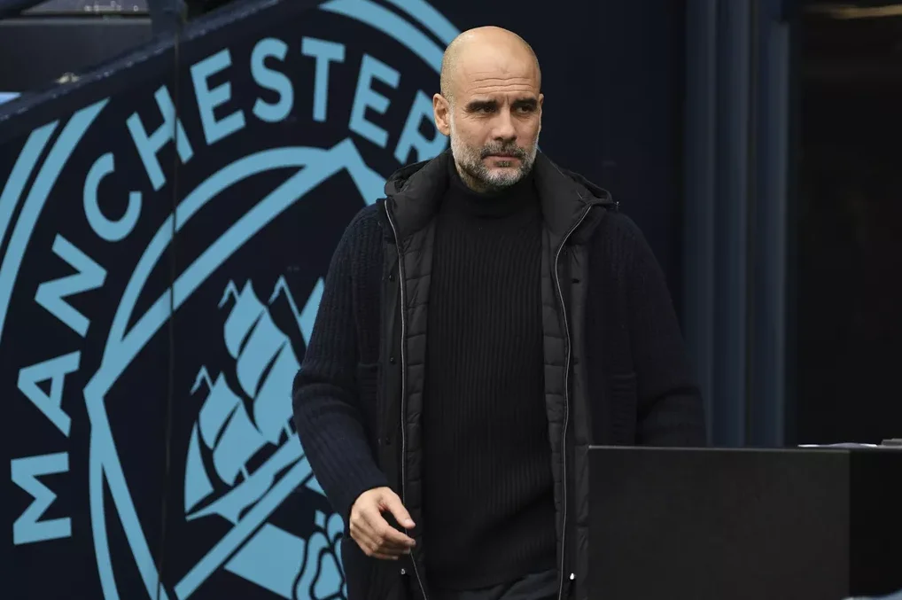Pep Guardiola, trener Manchester Cityja