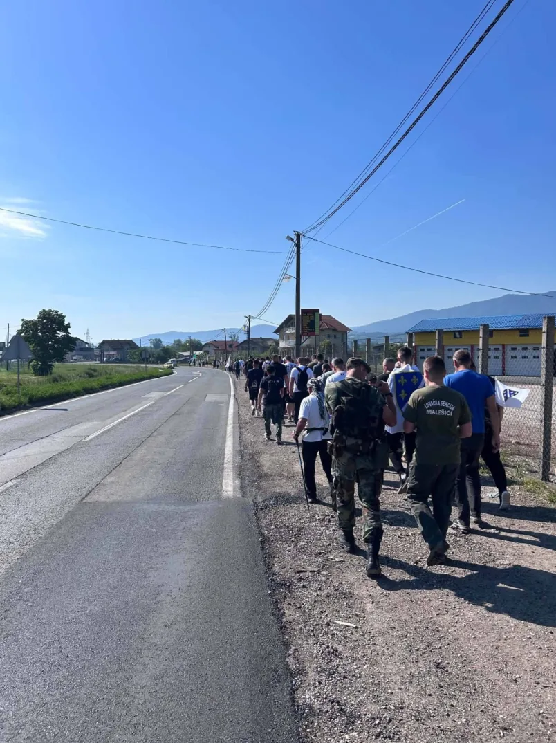 Više od 130 učesnika u patriotskom pohodu u Stjepan Polju