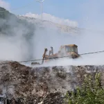 Hitna intervencija: 300.000 KM za gašenje požara na mostarskoj deponiji