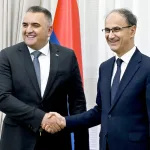Srpski premijer Macut u zvaničnoj posjeti Banjaluci: Susret s Minićem i obilazak UKC-a