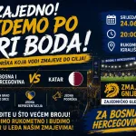 Zmajevi pred utakmicom sa Katarom: Grad Gračanica poziva na masovnu podršku