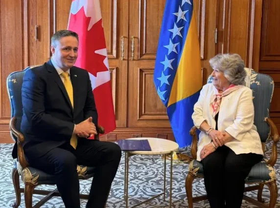 Sastanak predstavnika Bosne i Hercegovine i Kanade u ambasadi