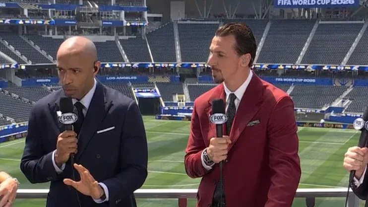 Zlatan Ibrahimović i Thierry Henry na stadionu pred utakmicu FIFA Svjetskog prvenstva 2026.