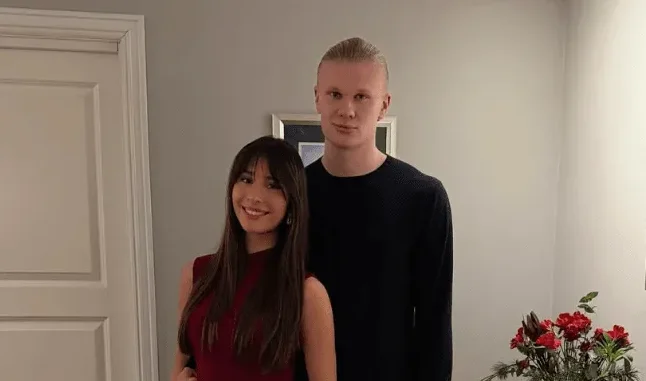 Erling Haaland i njegova djevojka Iselin Gause
