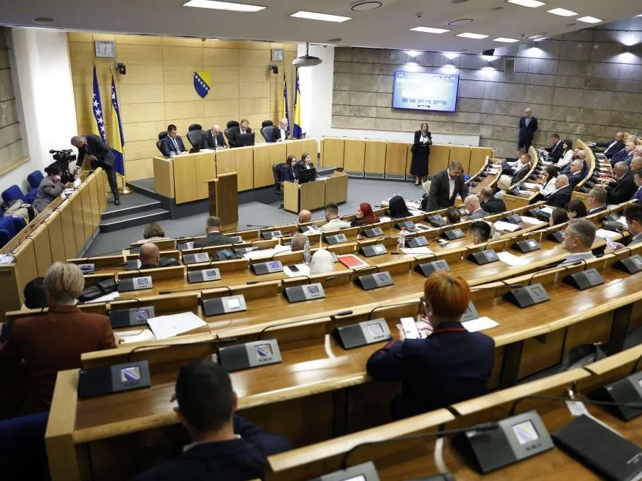 Sjednica Parlamentarne skupštine Bosne i Hercegovine.