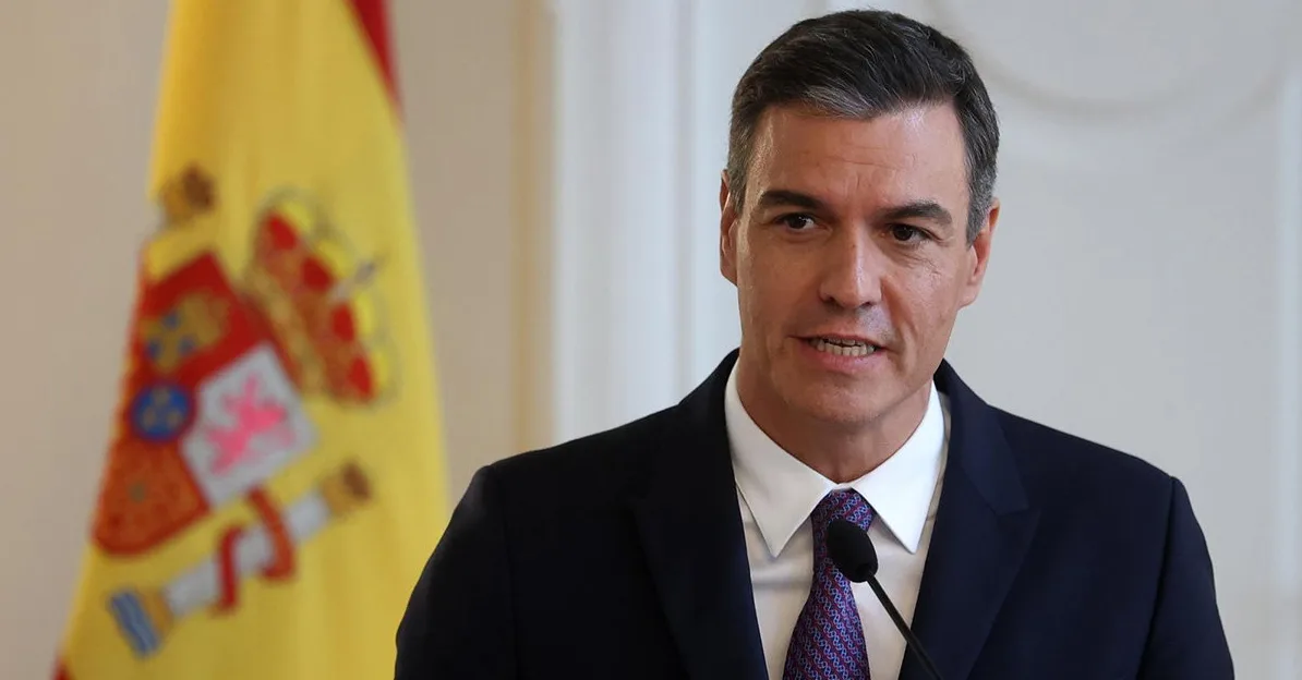 Pedro Sánchez, premijer Španije, s govorom