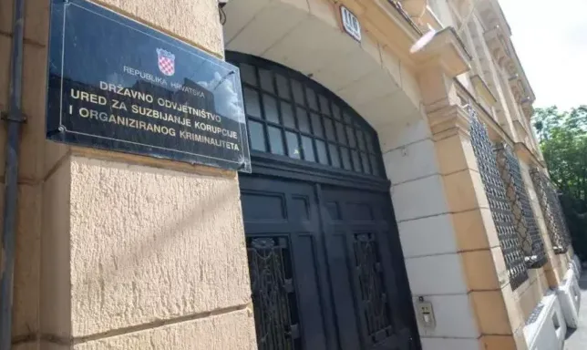 Zgrada Državnog odvjetništva Republike Hrvatske, Ureda za suzbijanje korupcije i organiziranog kriminaliteta (USKOK) u Zagrebu.