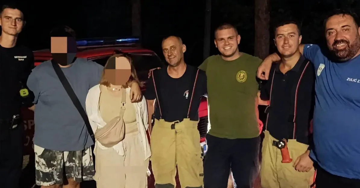 Spašene osobe na minskom terenu
