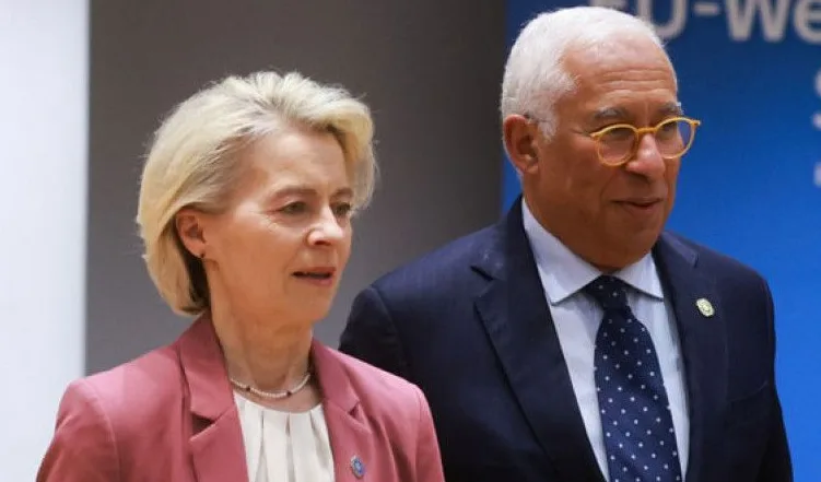 Antonio Kosta i Ursula von der Leyen