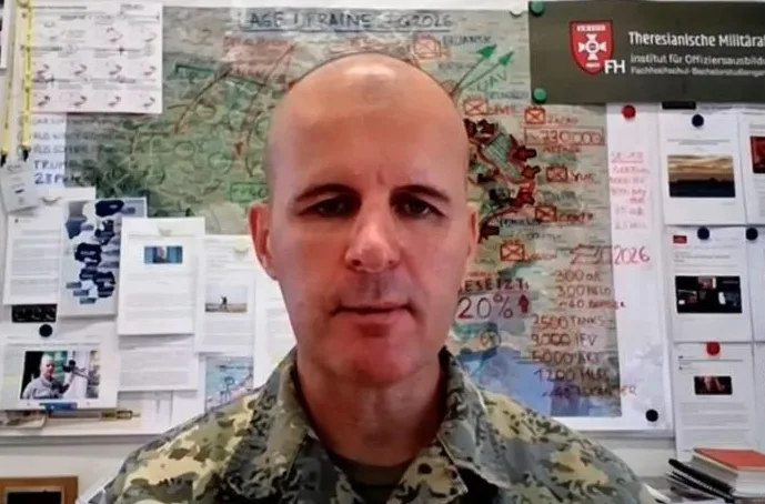 Austrijski pukovnik o ratu.