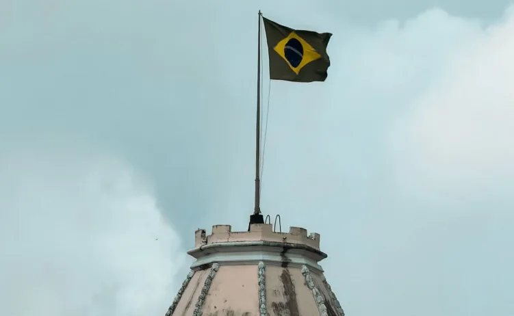 Brazilska zastava na tornju