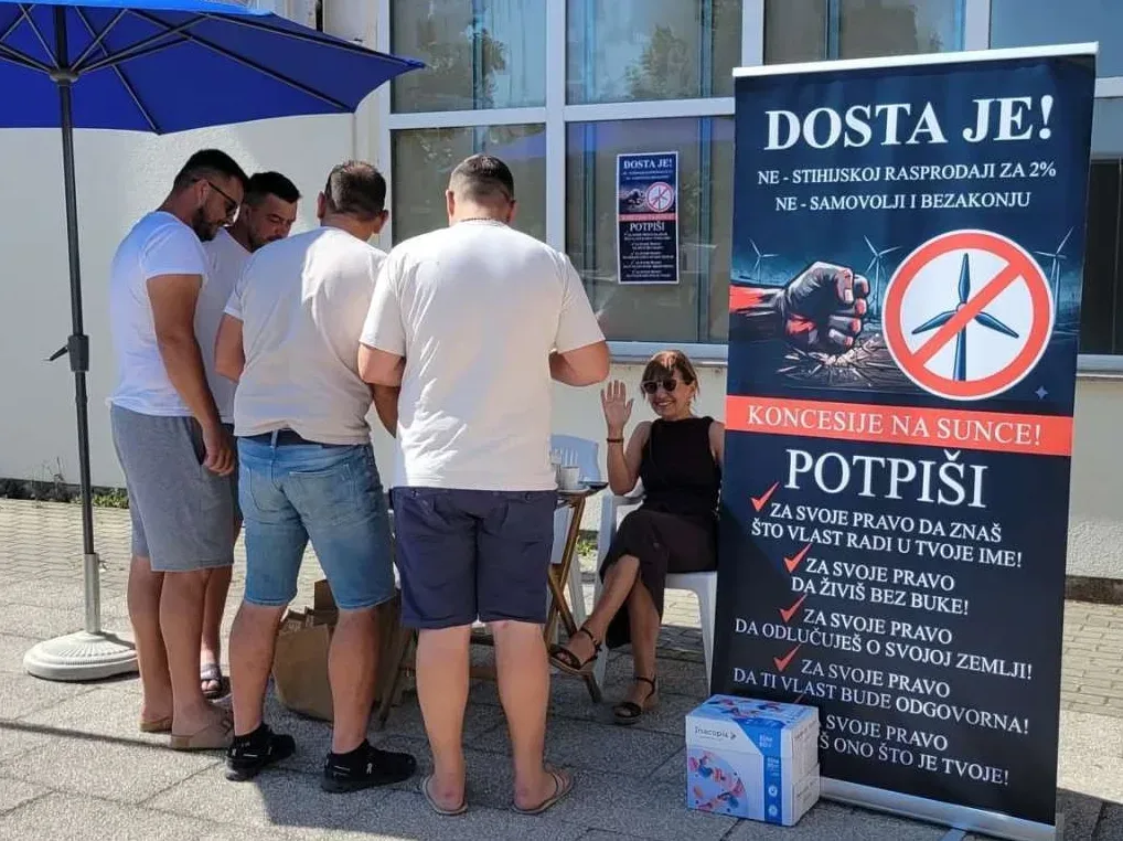 Duvnjaci protiv izgradnje energetskih objekata