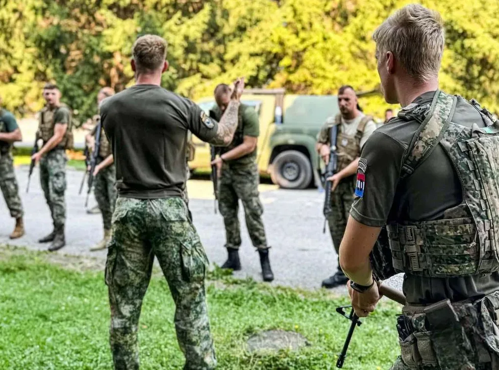 EUFOR vojnici na vježbi