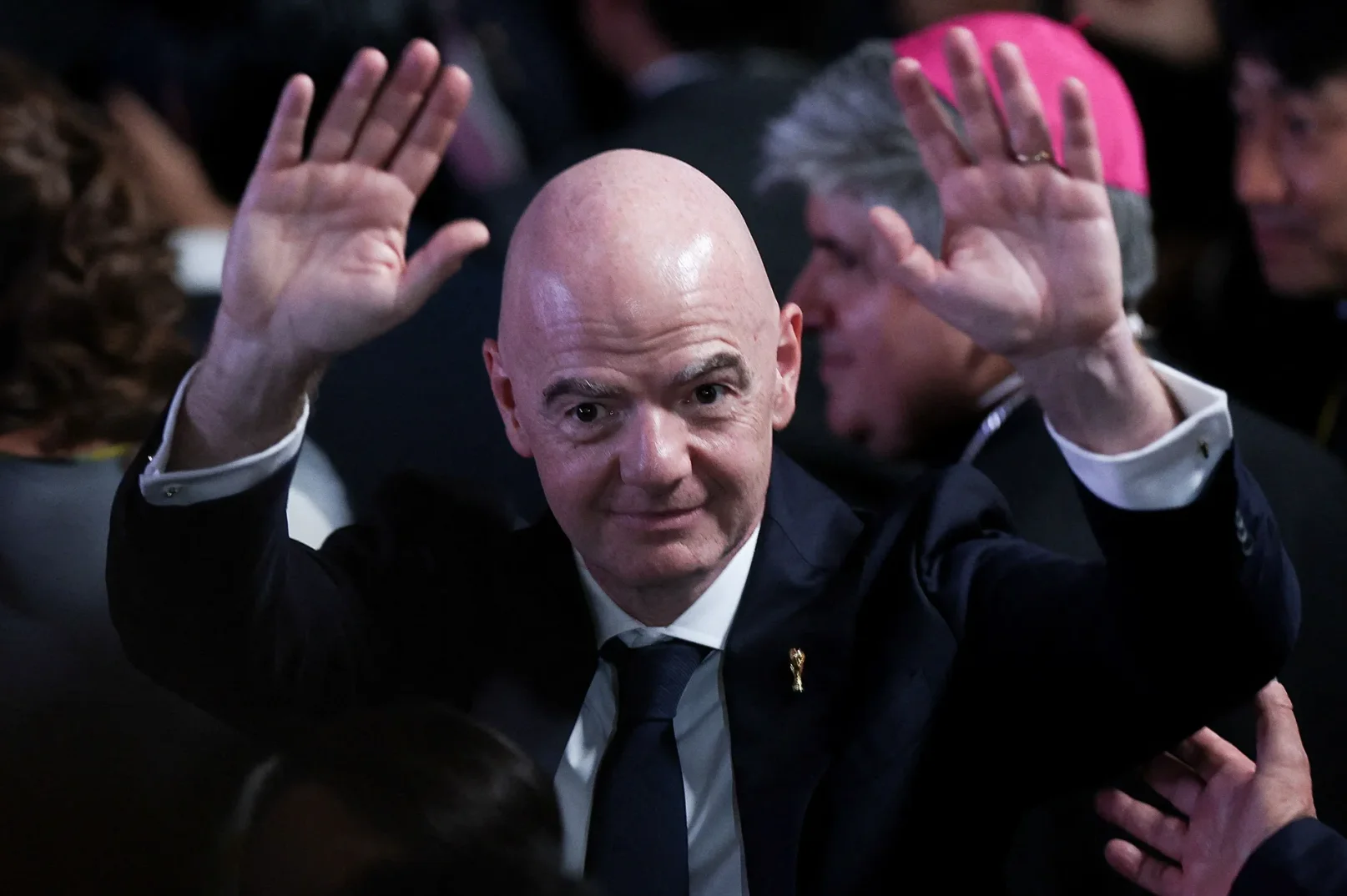Gianni Infantino nakon udarca saveza