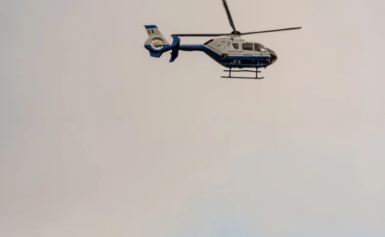 Helikopter irske policije nakon tragedije