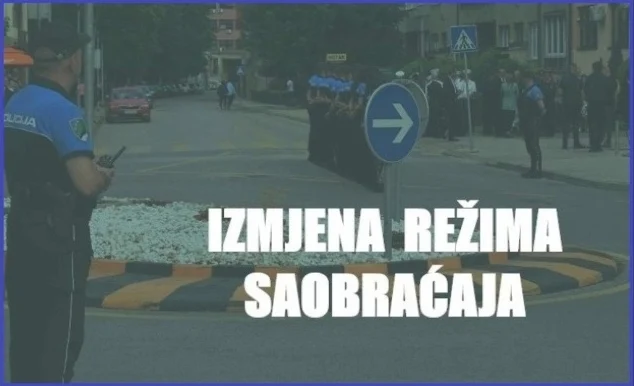 Izmjena režima saobraćaja brdska trka