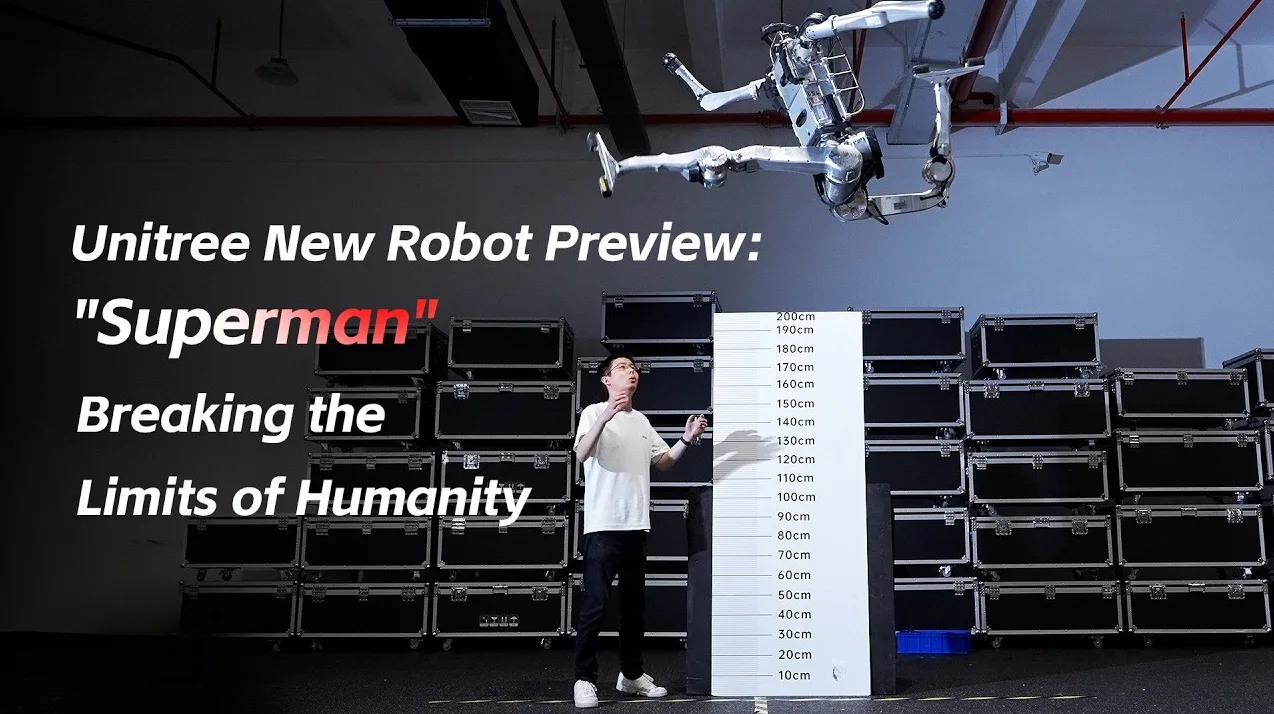 Kineski humanoidni robot Supermen