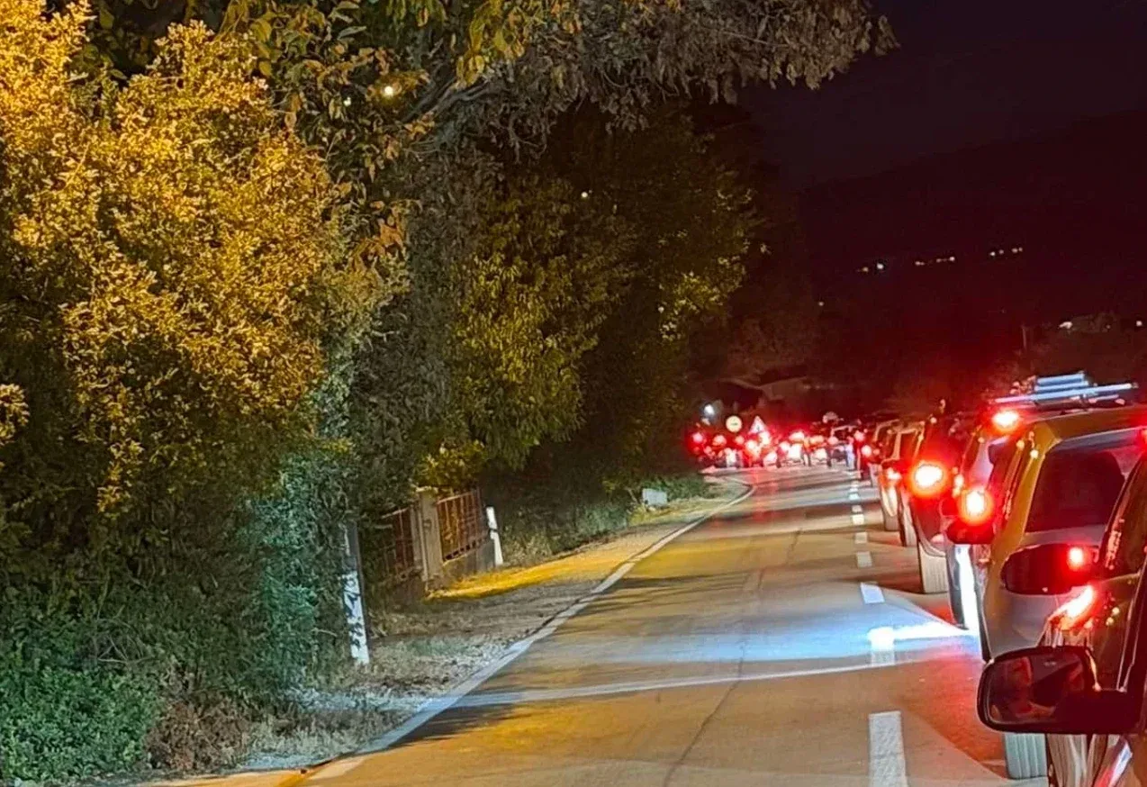kolona vozila u saobraćaju